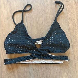 ACACIA SWIMWEAR Mesh Haku Bikini Top size M